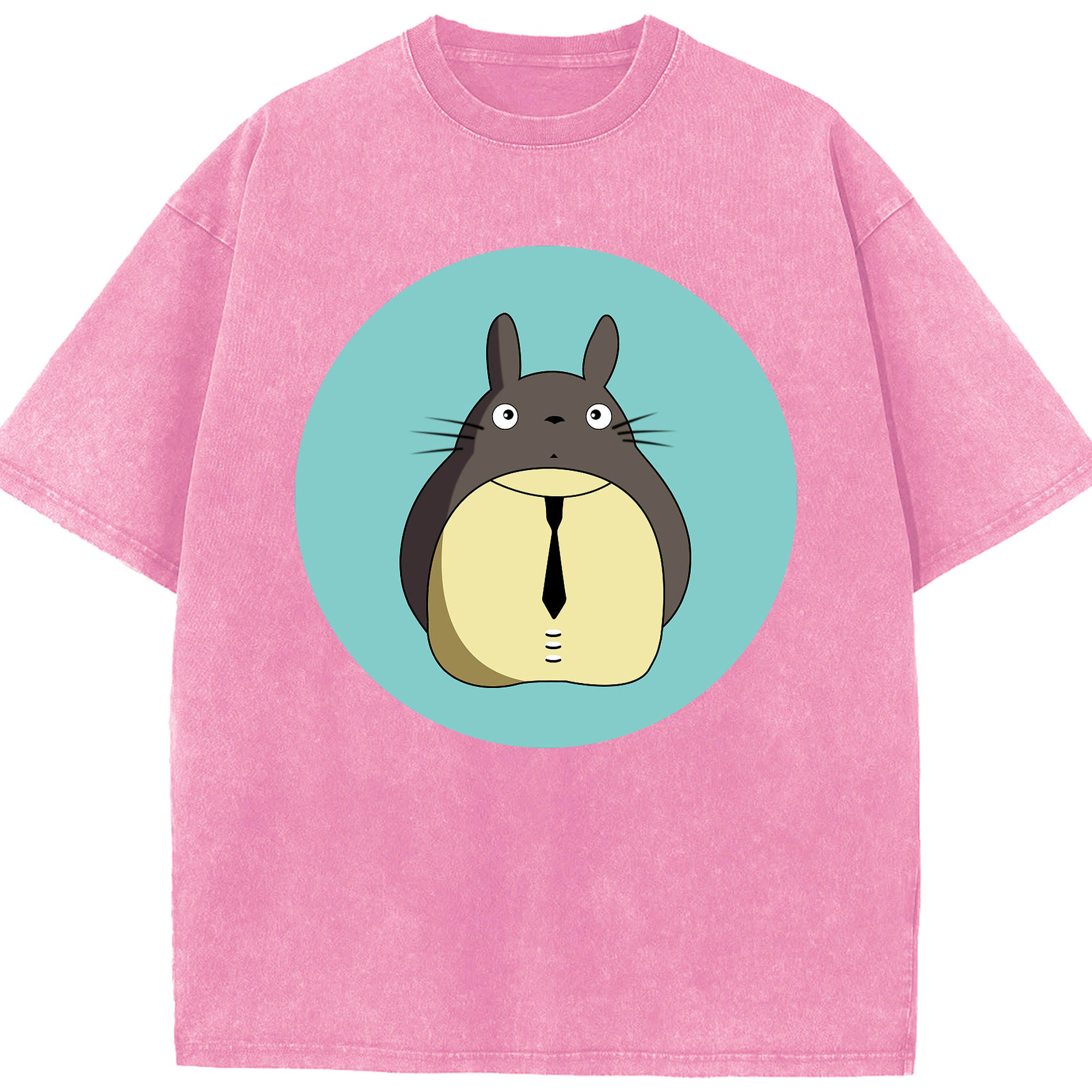（画像用） となりのトトロ 草壁メイ 草壁サツキ My Neighbor Totoro Satsuki Kusakabe Mei Kusakabe 綿100% ヴィンテージ風 半袖Tシャツ（フロントプリント）